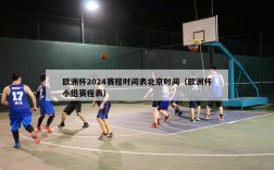 欧洲杯2024赛程时间表北京时间（欧洲杯小组赛程表）